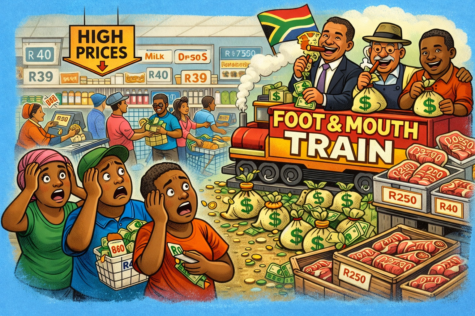 South Africa Is Not Following the Argentine Model